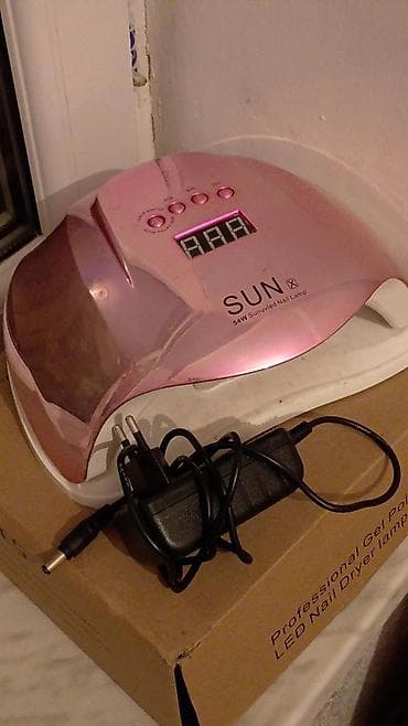 işıq lampaları: SUN X 54W Sunuvled Nail Lamp – peşəkar gel lak üçün LED/UV dırnaq — 1