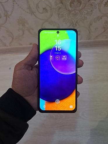 Samsung Galaxy A52, 128 GB, rəng - Qara, Barmaq izi