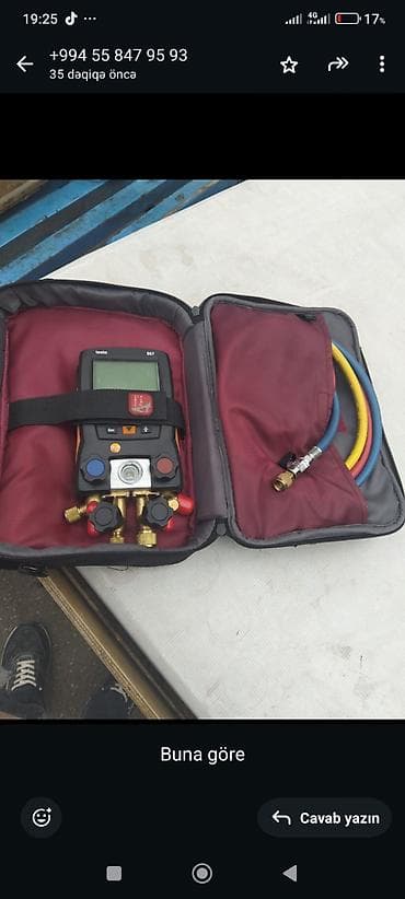 Avadanlıqlar dəsti – HVAC/R və ustalar üçün peşəkar ölçü və