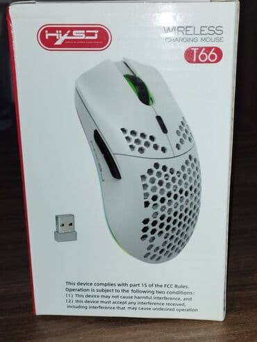 Wireless RGB gaming mouse 1 ədəd, yeni, qutuda. Super keyfiyyətli bir