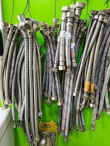 Metal hörgülü elastik su və qaz şlanqları - Tətbiq sahəsi: mətbəx və lalafo.az -da Metal hörgülü elastik su və qaz şlanqları - Tətbiq sahəsi: mətbəx və
