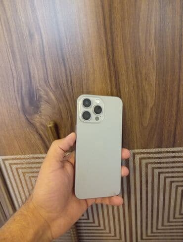 IPhone 15 Pro Max, 512 GB, Gümüşü lalafo.az -da IPhone 15 Pro Max, 512 GB, Gümüşü