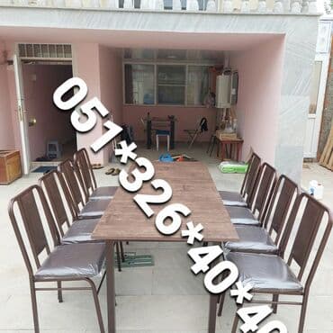 metbex stol: Dördbucaq masa, Mətbəx üçün, Qonaq otağı üçün, Dəhliz üçün, 4 nəfər, Açılan, Azərbaycan, Zəmanətli — 20