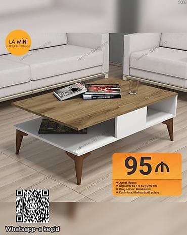 Düz masa, Açılmayan, Təkərsiz, Teksturalı laminat, Zəmanətsiz