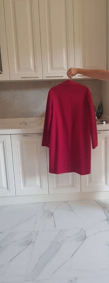 qadınlar üçün süni dublyonkalar: Palto, Mango, M, rəng - Qırmızı — 2