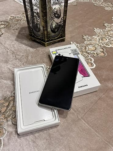 Samsung Galaxy A53 5G, 256 GB, rəng - Ağ, İki sim kartlı