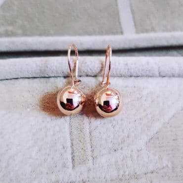 qaş sabitləyici: Sırğa, Sarı qızıl, 585 Əyar — 2