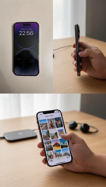 IPhone 14 Pro, 128 GB, Deep Purple, Simsiz şarj, Face ID lalafo.az -da IPhone 14 Pro, 128 GB, Deep Purple, Simsiz şarj, Face ID