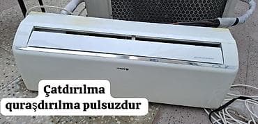 Kondisioner 390₼ 45 kv təcili satılır Çatdırılma quraşdırılma pulsuz