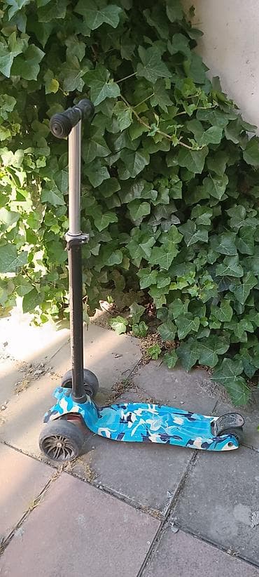 velosiped idman: Samokat Skuter, az istfadə olunub,əla vəziyyətdədi uşaq samokatı — 3