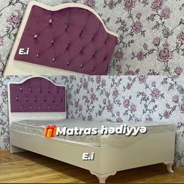taxt sumqayıt: Yeni, İkinəfərlik çarpayı, Bazasız, Matras ilə, Siyirməli, Azərbaycan — 12