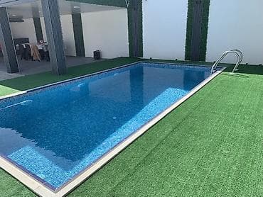 hovuzlu bağ evi: 120 kv. m, 3 otaqlı, Qaz, Kanalizasiya, Telefon — 3