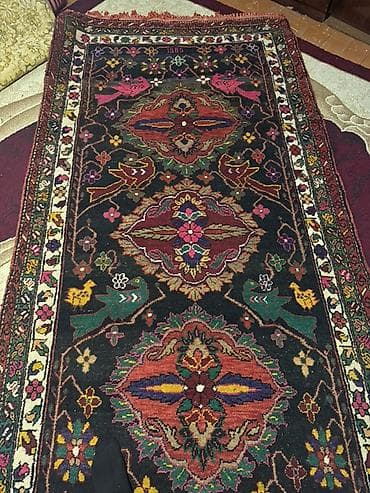 ipək xalca: Xalça – əl toxunuşu, klassik Şərq üslubu - Material: yun (yüksək — 1