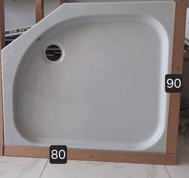 duş kabinaları: Avropa istehsali duskabin altliqi akril uzlukle her olcude var — 5