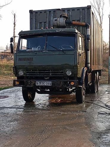 KAMAZ yük maşını – konteyner tipli bortlu kuzov Xüsusiyyətlər: -