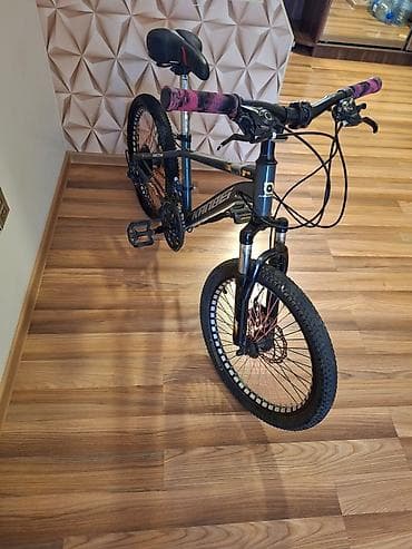 velosiped 24 ucuz: İşlənmiş İki təkərli Uşaq velosipedi 20", sürətlərin sayı: 1, Ünvandan götürmə — 2
