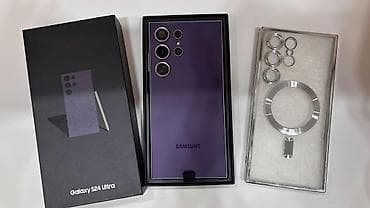 Samsung Galaxy S24 Ultra, 256 GB, rəng - Bənövşəyi, Simsiz şarj