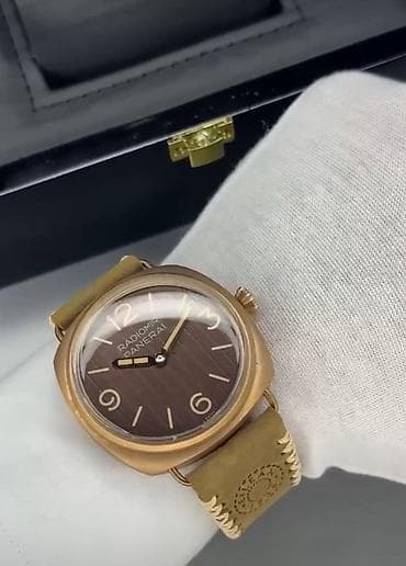 cib saatı: Panerai Radiomir bronz qol saatı - Korpus: bronz, yastımsı “cushion” — 4