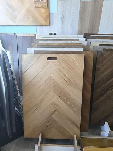 Balıqsümüyü naxışlı döşəmə örtüyü – parket/laminat panelləri - — 1