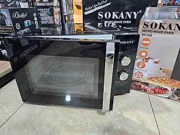 efba soba: Mikrodalğalı soba Ayrıca dayanan, Mikrodalğalar ilə, rəng - Qara, Yeni — 5