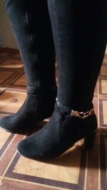 cəkməcə: Ölçü: 39.5, rəng - Qara, Yeni — 2