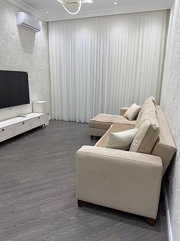 Mənzillər: İcarəyə verilir 2 otaqlı yeni tikili 65 m², Ağ şəhər q. Kateqoriya — 4