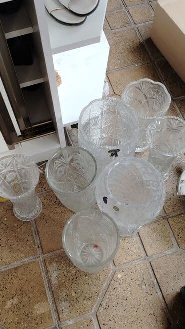 Vaza dəsti, Xrustal