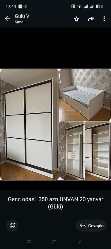orxideya gulu: Genc odasi 350 azn.UNVAN 20 yanvar (Gülü) — 1