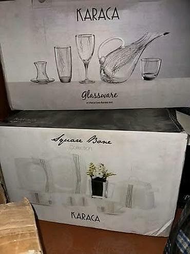 aci badam: Nahar dəsti, rəng - Ağ, Şüşə, Türkiyə — 3