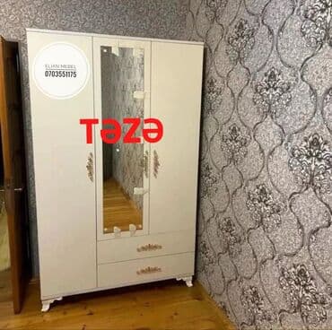 şifonyer satılır: Yeni, Açılan, 3 qapılı Düz dolab, Şifonyer, Azərbaycan — 1