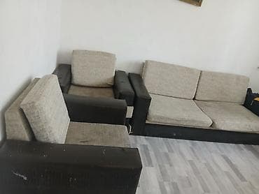 divanlar kreditle: Divan, 2 kreslo, Bazasız, Açılmayan — 2