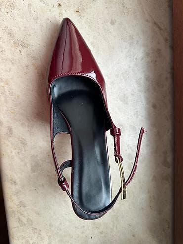 Digər ayaqqabılar: Qadın ayaqqabısı – klassik slingback Bir defe geyenelib(37 — 3