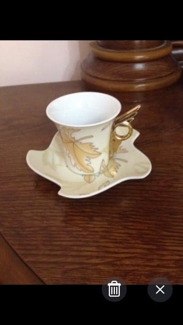 playstation servis: Qəhvə dəsti, rəng - Ağ — 2