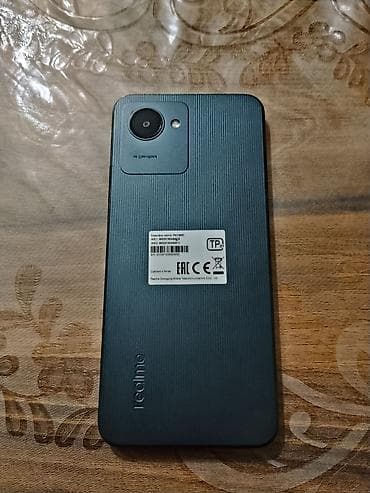 telefon kabrolari: Realme C30s, 64 GB, rəng - Göy, Barmaq izi — 3