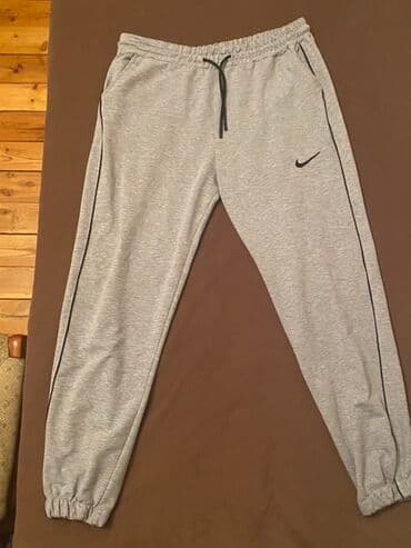 idman kişi şortları: İdman Şalvar, Nike, XS, rəng - Boz — 1