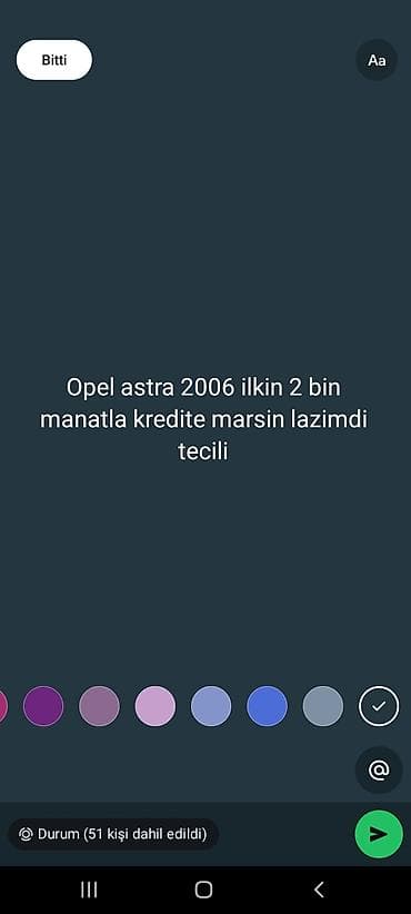3 tekerli scooter: Opel Astra, 2006 model. İlkin ödəniş 2000 AZN olmaqla kreditlə — 1