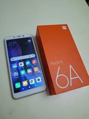 Powerbanklar: Redmi 6A, 32 GB, rəng - Ağ, İki sim kartlı — 1