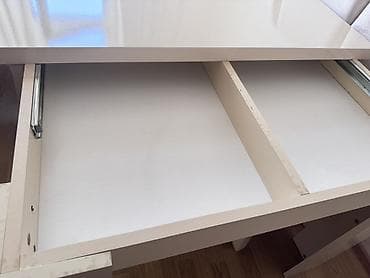 Qonaq otağı üçün, İşlənmiş, Dördbucaq masa, 6 stul — 3