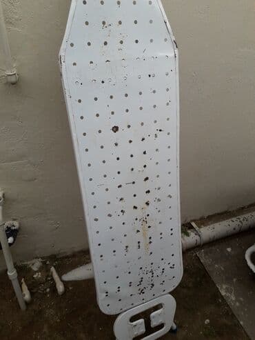 lovhe olculeri: Dəmir ütü masası - Material: tam metal gövdə və perforasiyalı — 3