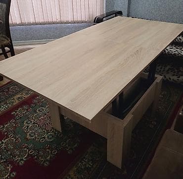 rəsim seti: Jurnal masası, Transformer, Laminat, Dördbucaq masa — 1