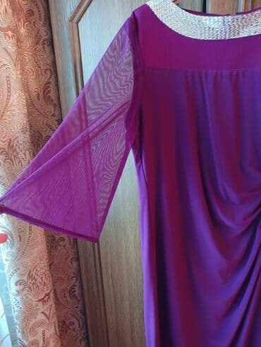 Digər qadın geyimləri: Очень классное вечернее длиное платье .из 3‐×видов ткани.Очень красиво — 4