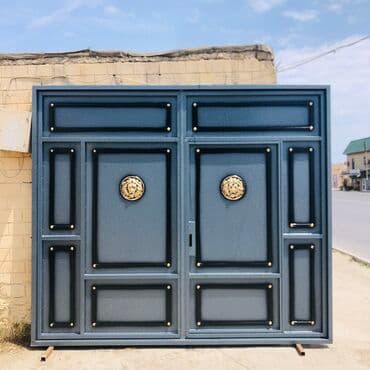 işlemiş darvaza: Eni-3 Hündürlük-2.60 Çerçive-8lik Şveller,Profil40/40qalın,List-2.5 — 2