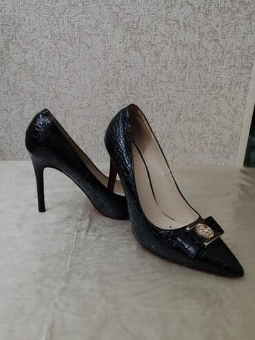 Математика: Туфли, Размер: 37, цвет - Черный, Б/у — 3