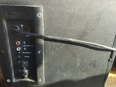 aparatura: İşlənmiş Edifier Kolonka, Növ - Sabvufer, rəng - Qara — 3