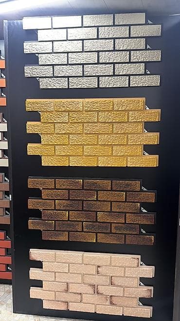 divar paneleri: Dekorativ fasad və daxili divar daş panelləri - Material: Beton — 10