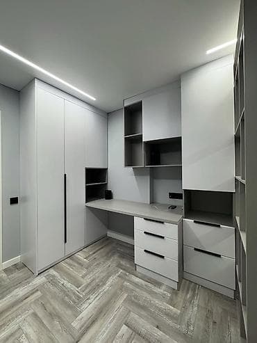 restoran masa: Sifarişlə mətbəx dəsti, Özü çəkən petlələr, MDF, Kredit var, Pulsuz çatdırılma — 5