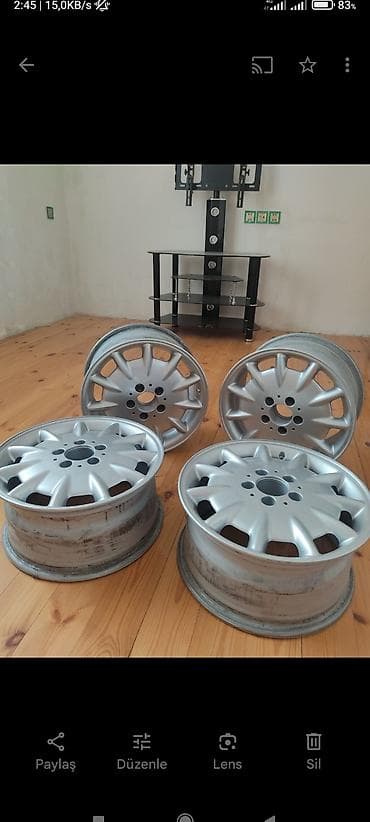 Disk təkər Mercedes-Benz R 16, 5 Boltlu