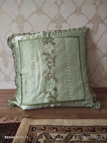 metbex perdeleri 2022: Dekorativ Yeni Sadə Lələk, tük Yastıq, Ünvandan götürmə — 3