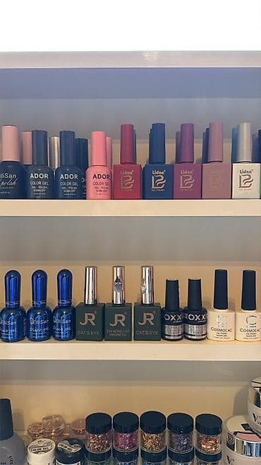 для маникюра: Manikür üçün tam avadanlıq dəsti - Kompakt ağ iş masası: 2 çekmecəli — 2