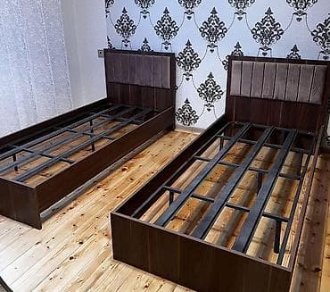 tek yataq carpayi: Yeni, Təknəfərlik çarpayı, Bazasız, Matras ilə, Azərbaycan — 1